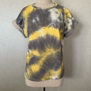 She + Sky Tie Dye Short Sleeve Top NWOT S/M